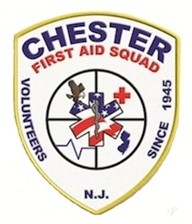 Chester First Aid Squad Patch Logo