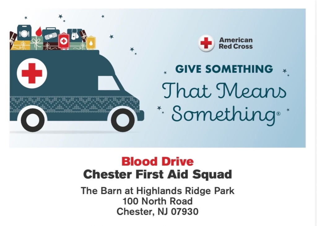 American Red Cross Blood Drive Flyer