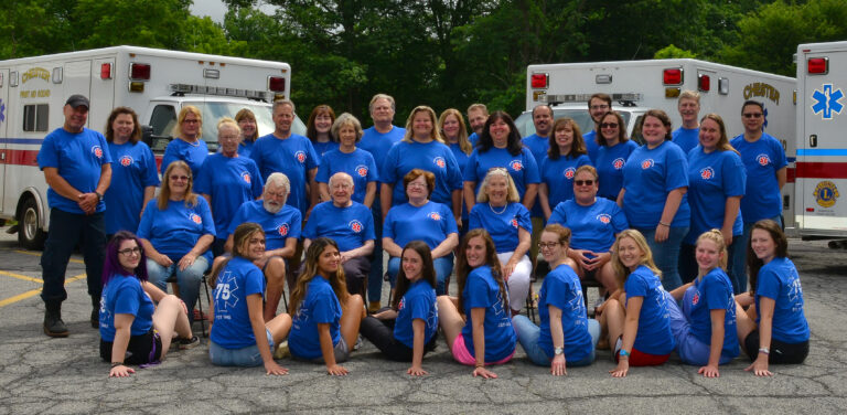 Group picture of CFAS Members 75th Anniversary