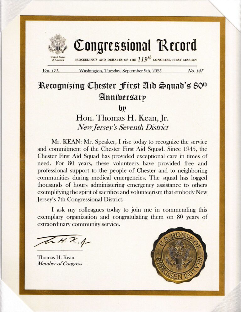 Congressional Record Resolution
