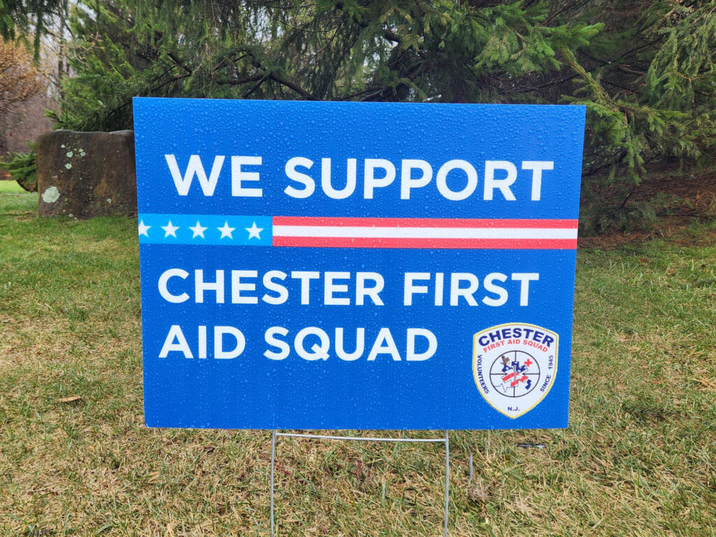 We Support CFAS Sign